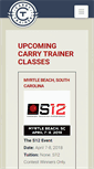 Mobile Screenshot of carrytrainer.com